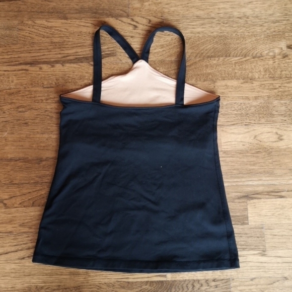 𝅺One Tooth Black Reverse Halter Tank XL - Picture 2 of 4